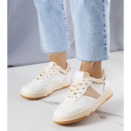 D/GMR Marcella bézs színű női tornacipő 1