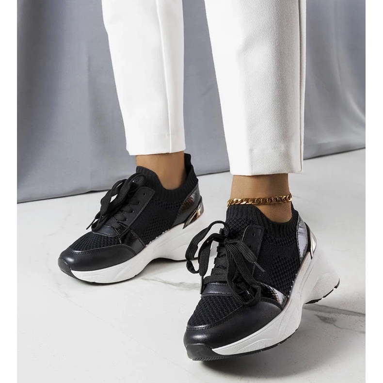 D/GMR A márka fekete ékszeres cipői Ann 2 D/GMR A márka fekete ékszeres cipői Ann 2