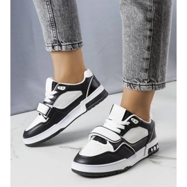 D/GMR Ollie fekete női tornacipő fehér 1