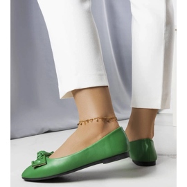 D/GMR Zöld balerinák masnival a Tabitha cégtől 2