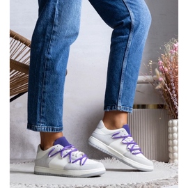 D/GMR Szürke cipők női cipők lila csipkék arcobaleno 1