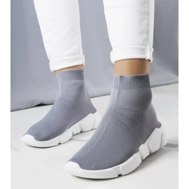 D/GMR Szürke magas tornacipő a Williamtől 1 D/GMR Szürke magas tornacipő a Williamtől 1