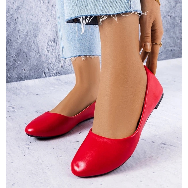D/GMR Narcisse piros klasszikus balerinák 1