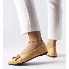 D/GMR Rémy strasszokkal díszített bézs balerinák 1