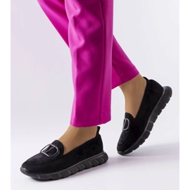 D/GMR Vincez fekete slip-on tornacipő 1 D/GMR Vincez fekete slip-on tornacipő 1