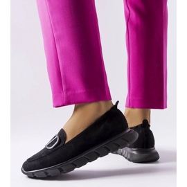 D/GMR Vincez fekete slip-on tornacipő 2 D/GMR Vincez fekete slip-on tornacipő 2