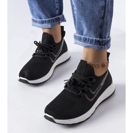 D/GMR Fekete textil tornacipő a McKeylortól 1