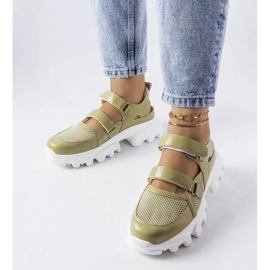 D/GMR Zöld tornacipő masszív talpon a Djurs-tól 2