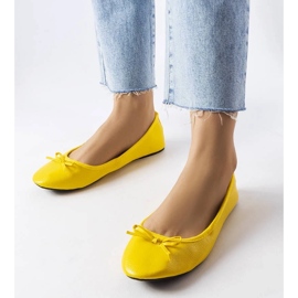 D/GMR Vaillancour masnival díszített sárga balerinák 1