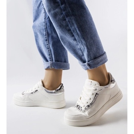 D/GMR Nelma fehér eko bőr tornacipő 2 D/GMR Nelma fehér eko bőr tornacipő 2