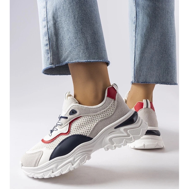 D/GMR Rosita fehér tornacipő látható futófelülettel 2