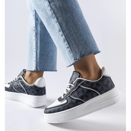 D/GMR Fekete tornacipő Sands monogrammal díszítve 1