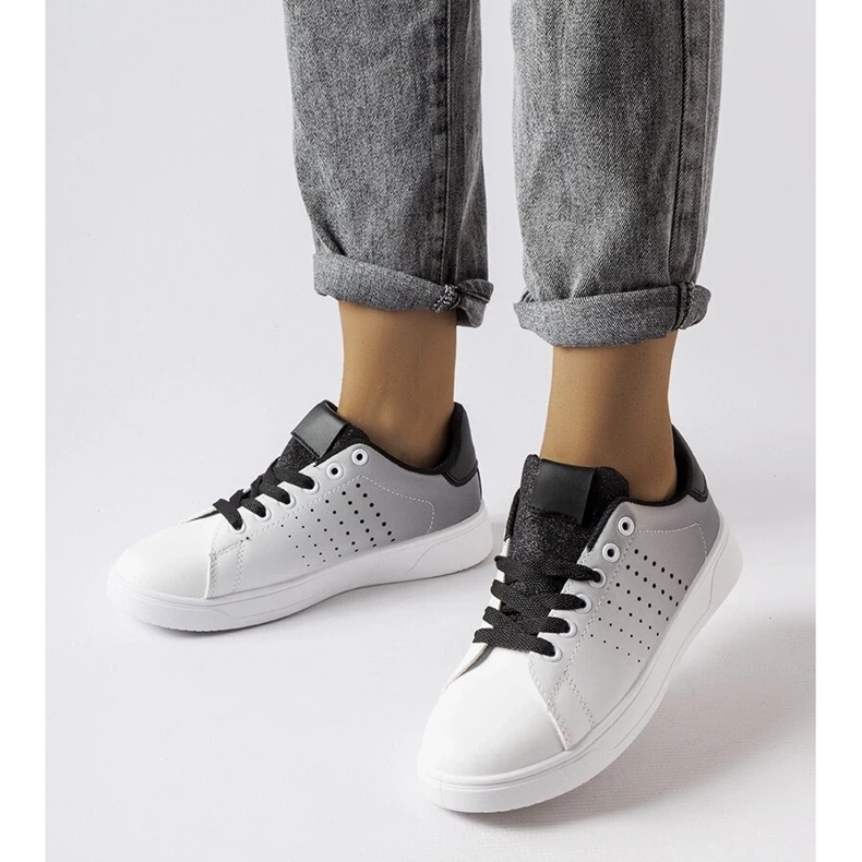 D/GMR Gordon ombre hatású tornacipő fehér 1