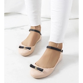 D/GMR Heather bézs női balett lakások 1