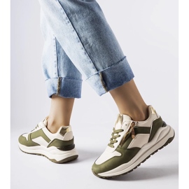 D/GMR Fehér és zöld Cecchi tornacipő 2 D/GMR Fehér és zöld Cecchi tornacipő 2