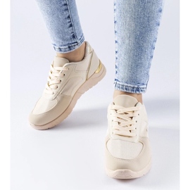 D/GMR Gallo női sportcipő bézs 2