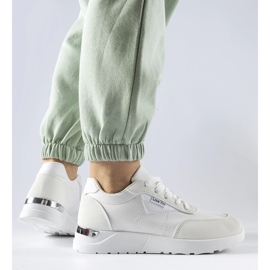 D/GMR Geraldino fehér szövet tornacipő 1