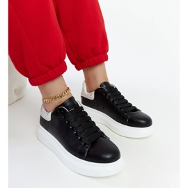 D/GMR Fekete cipők a Goe JJ2N4052 platformon 1 D/GMR Fekete cipők a Goe JJ2N4052 platformon 1