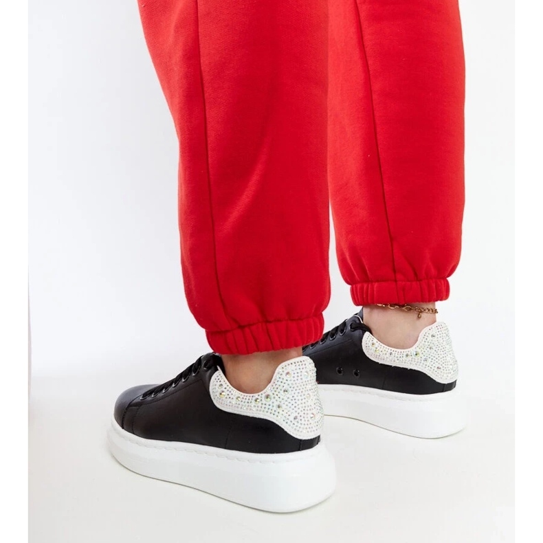 D/GMR Fekete cipők a Goe JJ2N4052 platformon 2 D/GMR Fekete cipők a Goe JJ2N4052 platformon 2