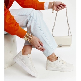 D/GMR Bézs színű tornacipő a Mentha platformon 1 D/GMR Bézs színű tornacipő a Mentha platformon 1