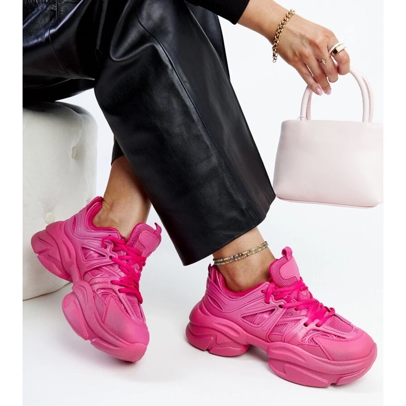 D/GMR Sötét rózsaszín Feaven sportcipő 2