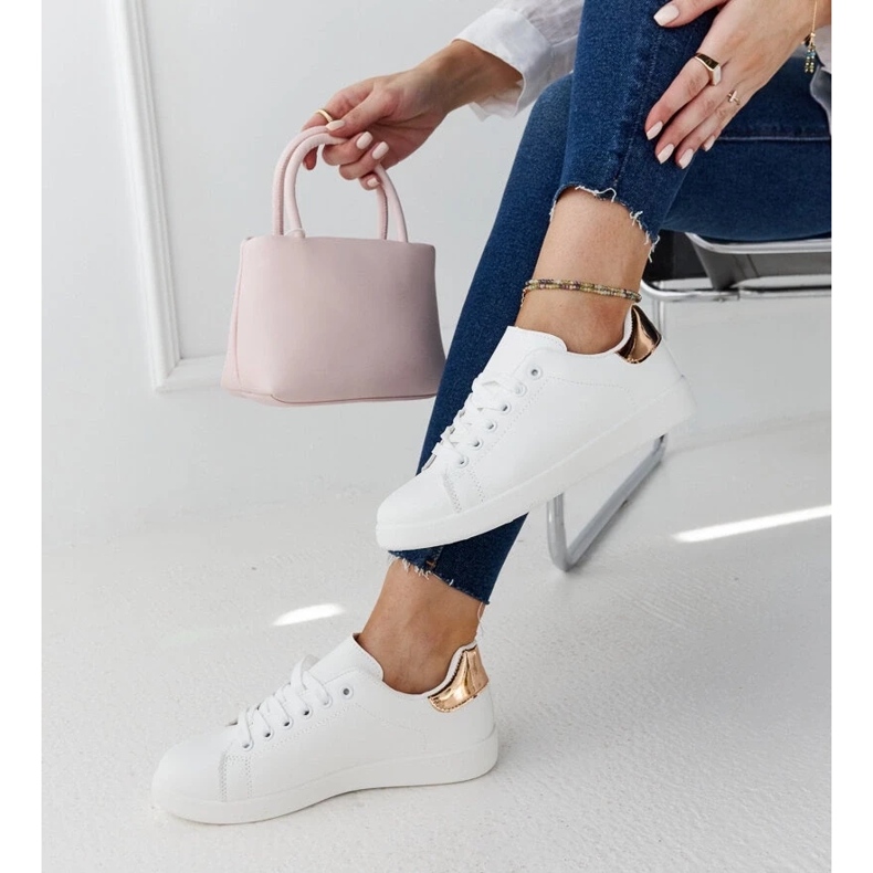 D/GMR Fehér Birikti platform tornacipő 2