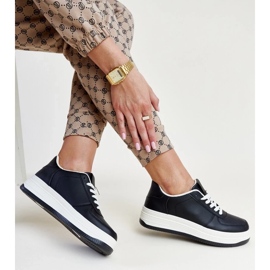 D/GMR Fekete tornacipő a Cvita platformon 2 D/GMR Fekete tornacipő a Cvita platformon 2