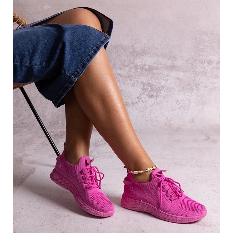 D/CEO Sötét rózsaszín Khitam sportcipő 2