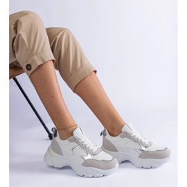 D/CEO Fehér cipők a Torreza hatalmas talpán 2