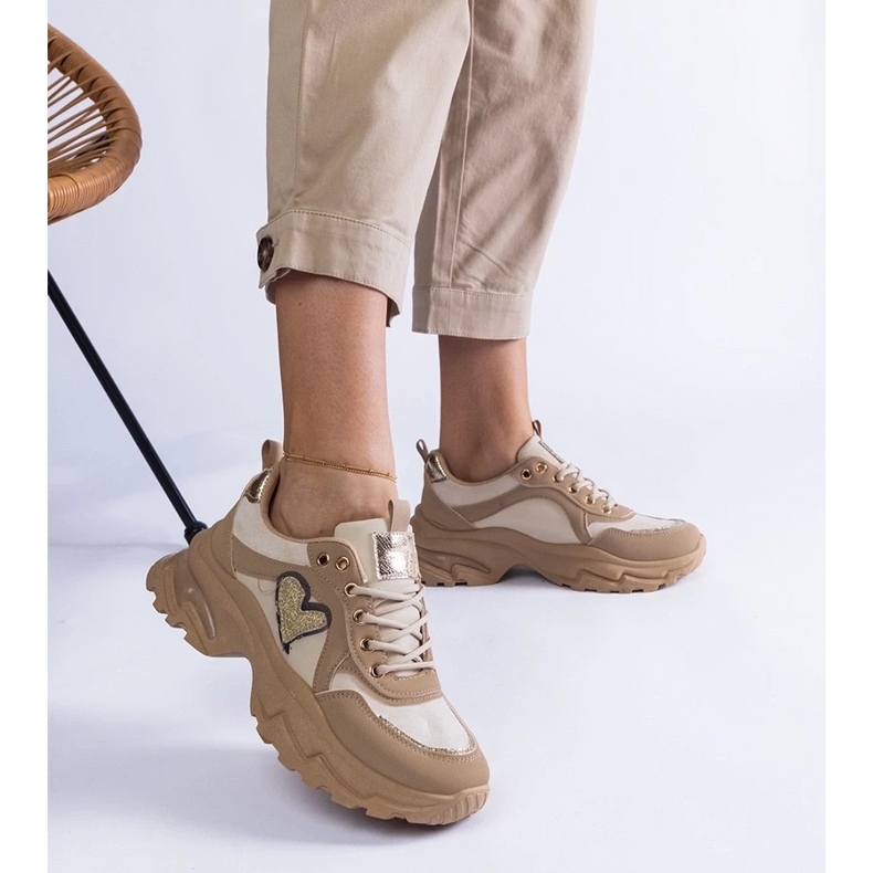 D/CEO Barna platform tornacipő Martinez szívvel 2