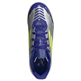 Adidas F50 Club Messi az IH0922 ezüst cipőben 1 Adidas F50 Club Messi az IH0922 ezüst cipőben 1