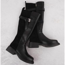 Női csizma filippo paw578 fekete 1