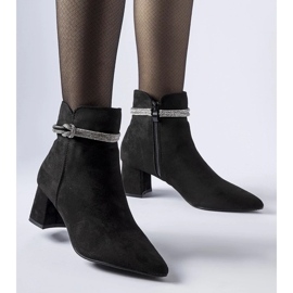 D/CEO Fekete Alba hőszigetelt bokacsizma 1