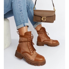 D/CEO Barna átlátszó Waldeck csizma 1