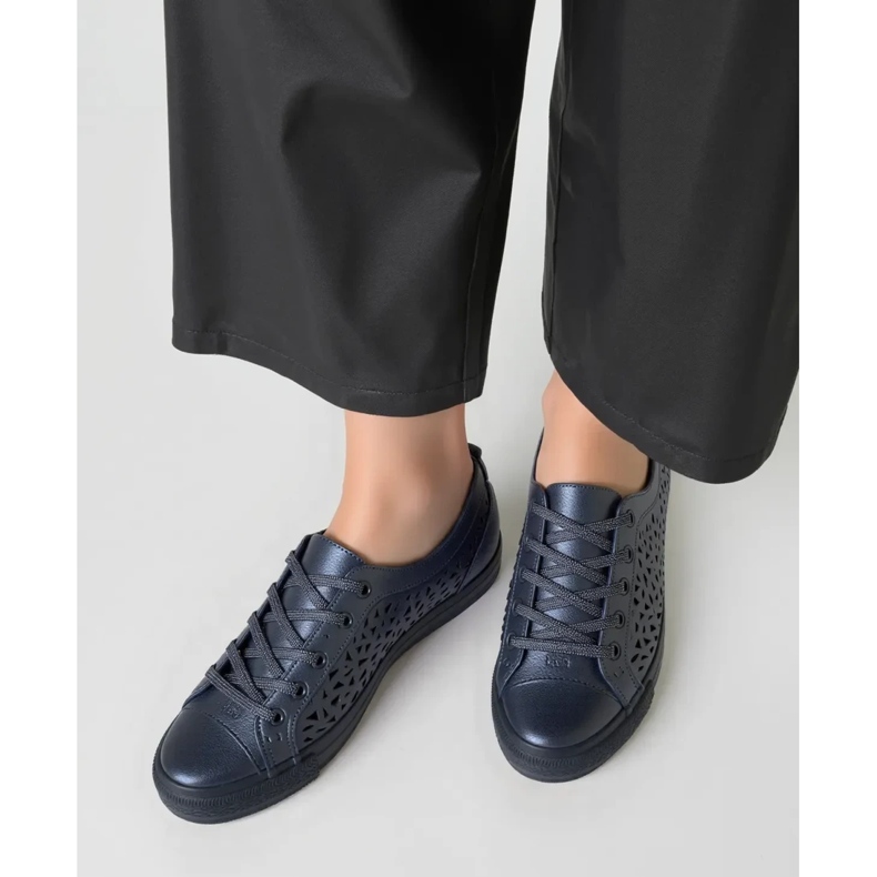 Női belvio kék cipők 2