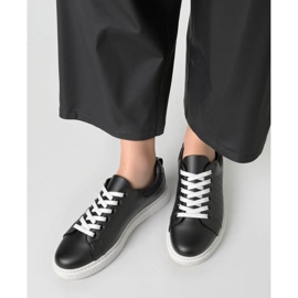 Női cipők veltor fekete 1