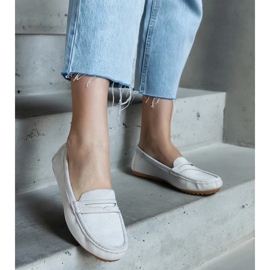 D/CEO Szürke mokaszinok Cellarengo öko-velúrból 2