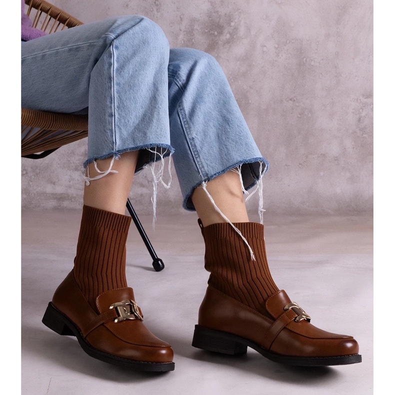 D/CEO Barna csizma, Krisa szövet felsőrésszel 2