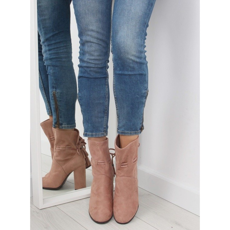 Széles sarkú csizma rózsaszín 1318 pink 2 Széles sarkú csizma rózsaszín 1318 pink 2