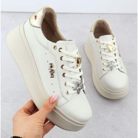 Cipő a filippo paw592 platform bézsén 1