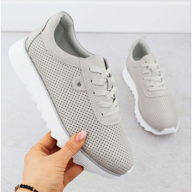 S.Barski Cipő az S. Barski platformon LR51-629 bézs 1