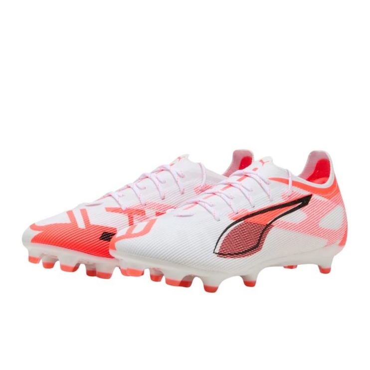Puma Ultra 5 Pro FG/AG 108161 01 fehér labdarúgó cipő 1