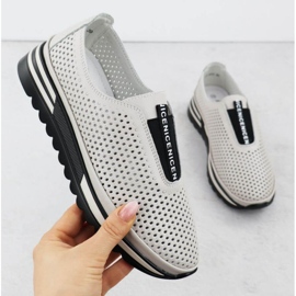 S.Barski Nyitott cipő S. Barski LR51-672 bézs 1