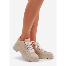 Cipők sportcipő a Chebello platformon 4632 arany aranysárga 1