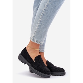 Lapos, rágcsált női nyitott cipők fekete 1 Lapos, rágcsált női nyitott cipők fekete 1