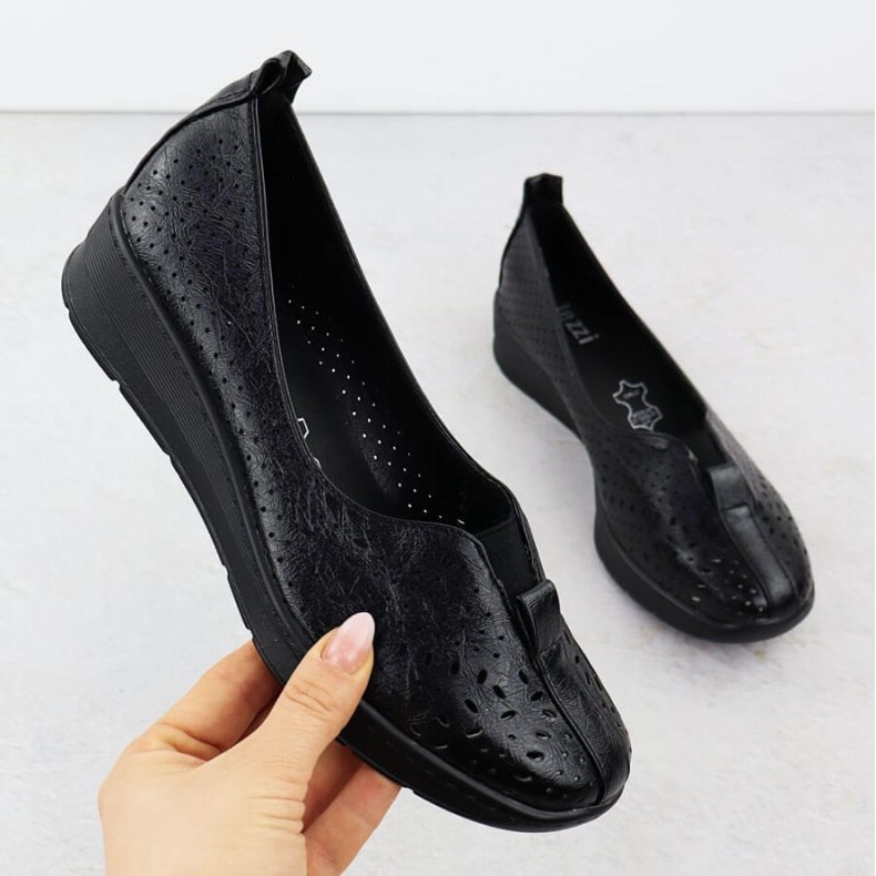 Openwork Shoes Jezzi RMR1840-13 fekete 1