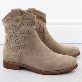 OpenWork Cowboy Boots S.Barski Hy51-063 Bézs 2