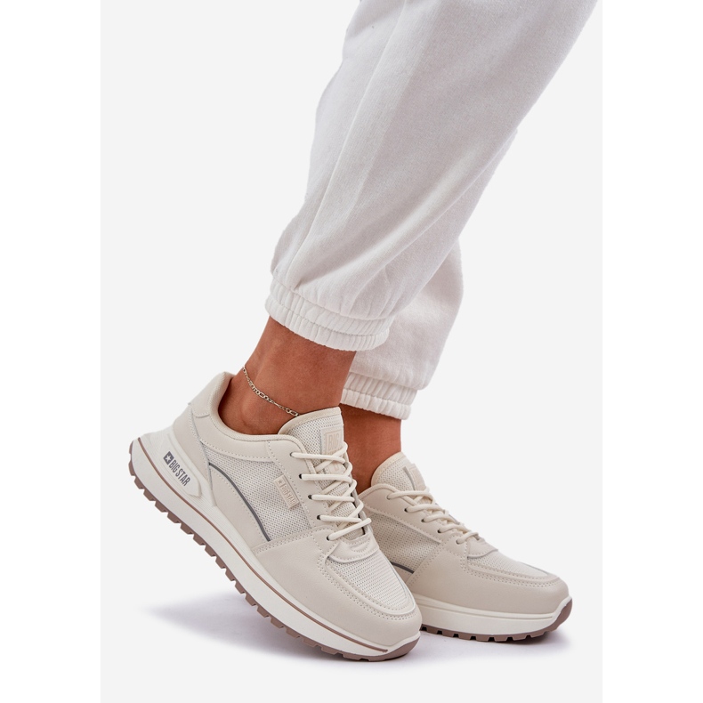 Big Star Női cipők nagy csillag nn274a088 könnyű bézs 1