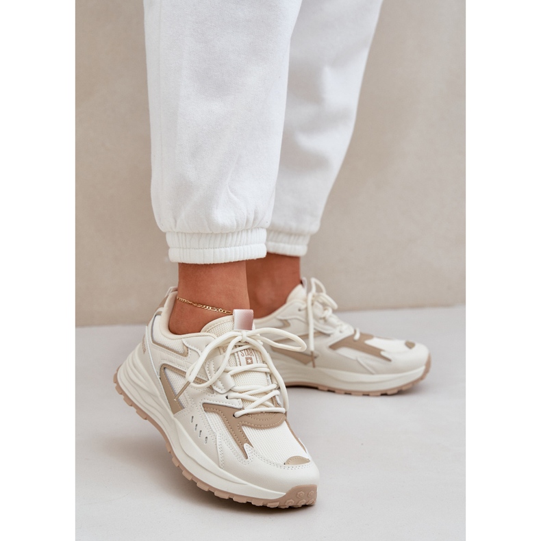 Női sportcipő Big Star NN274A096 HI-POLISH BEIGE rendszer bézs 2