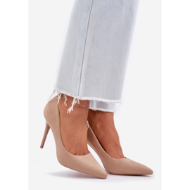 Klasszikus öko velúr csapok bézs 1 Klasszikus öko velúr csapok bézs 1